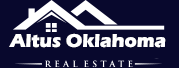 Houses For Sale Altus Oklahoma. Altus Oklahoma Real Estate Official Logo Image.