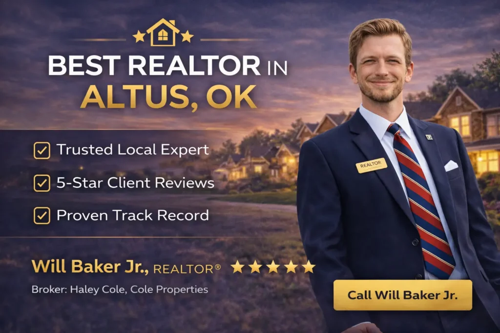 Best Realtor in Altus Oklahoma.