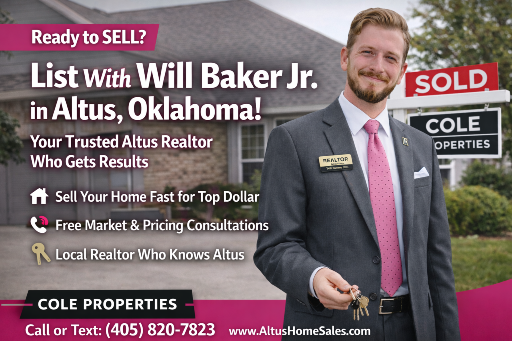Photo of the best realtor in Altus Oklahoma USA